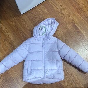 Swiss Tech Kids Puffer Jacket - Light Purple